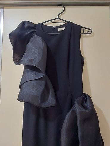 hw8 max: Qara axşam geyimi – Azalea - Model: yuxarıda sadə, qolsuz siluet; — 3