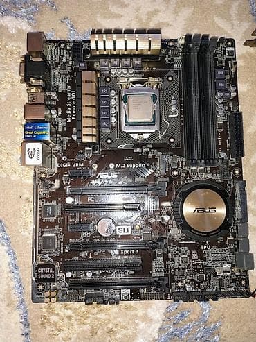 kompyuter: PC komponentləri paketi - Prosessor: Intel Core i7-4790K, baza — 5