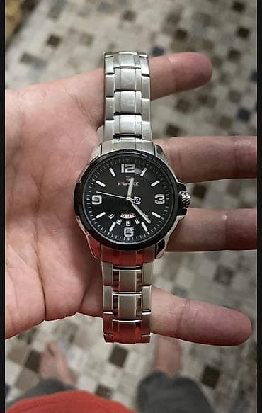 first class: Qol saatı, NaviForce, rəng - Qara — 2