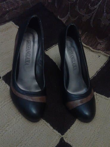 qara mokasinlər: Tuflilər, Ölçü: 36, rəng - Qara, Yeni — 1