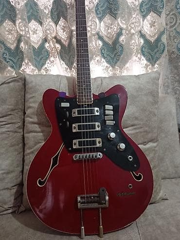 ucuz sıntezatorlar: Elektron gitara, 6 sim — 4