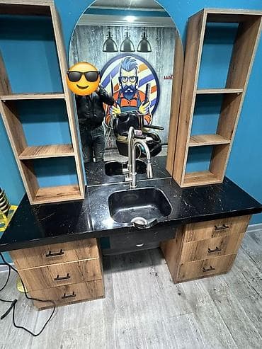 iran peci susesi: Bərbər/kişisəlveriş stansiyası – güzgülü, çanaqlı, çoxsaxlamalı - — 2