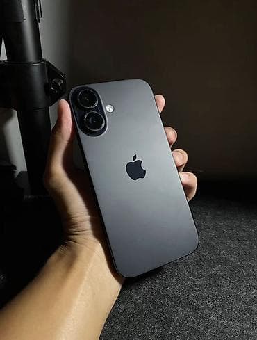 iphone 13 mini 64: IPhone 16, 128 GB, Graphite, Face ID — 1