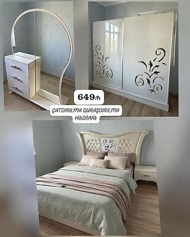 İkinəfərlik çarpayı, Dolab, Termo, Tumba, İşlənmiş