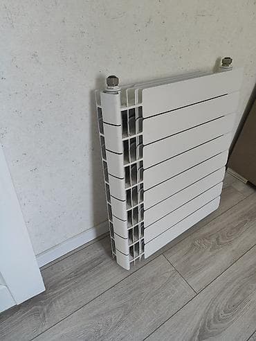 qizdirci: Alüminium radiator – ROSSALL, 8 bölməli - Material: keyfiyyətli — 2