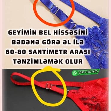 женские трусики из бамбукового волокна: Strinq iç geyim güpurlu ▪️ Təzə etiketkalı ✔️ Xaricdən sifarişlə — 3