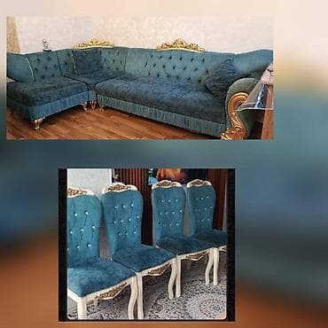 Endirim edildi❌ Kunc divani ve 4 stul birge 195 azn Divan bazalidir lalafo.az -da Endirim edildi❌ Kunc divani ve 4 stul birge 195 azn Divan bazalidir