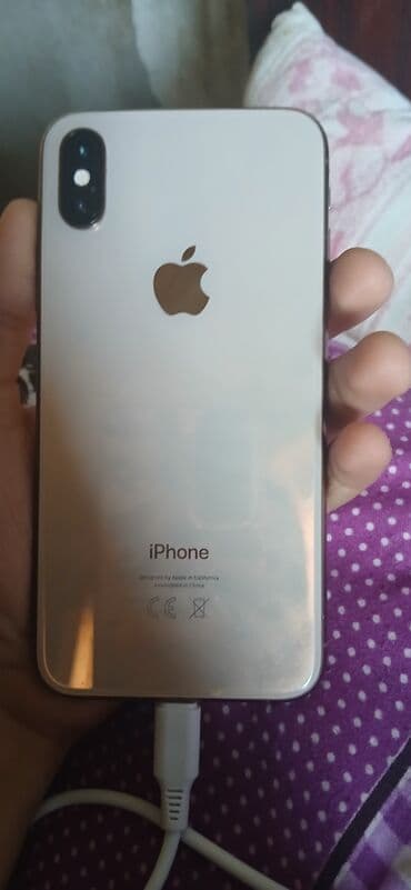 iphone zəng: IPhone Xs, 64 GB, Qızılı, Face ID — 1