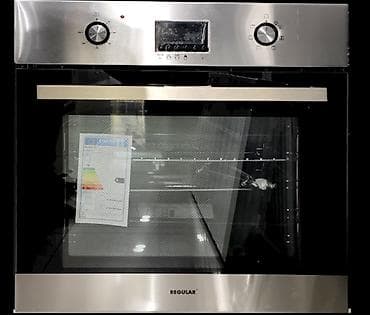 qaz paneli: REGULAR markalı quraşdırılan elektrik sobası - Paslanmayan polad ön — 2