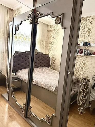 parda tul: Klassik üslublu yataq otağı dəsti Boyuk evden balaca eve kocduyumuze — 3
