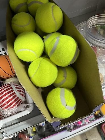 messi top: Tennis topları – klassik ölçü və dizayn - Parlaq neon-sarı rəng — 1