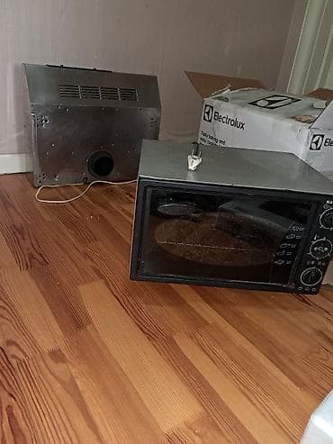 qaz peci satilir: Mətbəx texnikası dəsti - Elektrikli mini soba: ön şüşə qapılı — 1