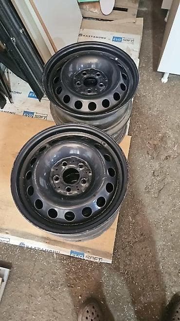 byd diskleri: Polad disk dəsti (4 ədəd) - Ölçü: 16 düym - En: 6J (16x6J işarəsi — 2