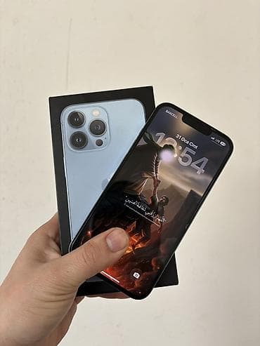 IPhone 13 Pro, 256 GB, Sierra Blue, Simsiz şarj