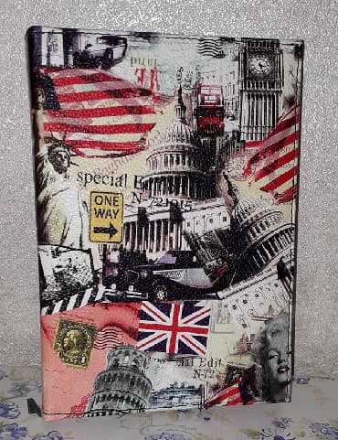 Ноутбук для бизнес и путешествий !!! Шикарная твердая обложка