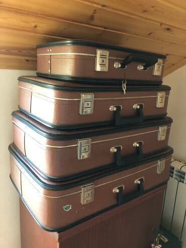чемоданы производство кыргызстан: Antik çemodanlar…biri 30-40-50azn. dəst alana endirim150azn — 2