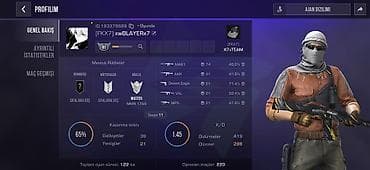 qizil qolbaglar: Standoff 2 oyun hesabı Profil: - Nick: [FKX7] xwBLAYERx7 (ID — 1