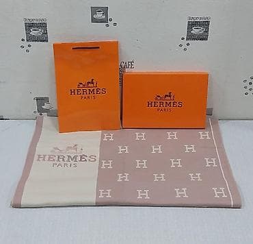 Hermes Paris şərf qadınlar üçün, keyfiyyətlidir. - Rəng: pudra-çəhrayı — 9