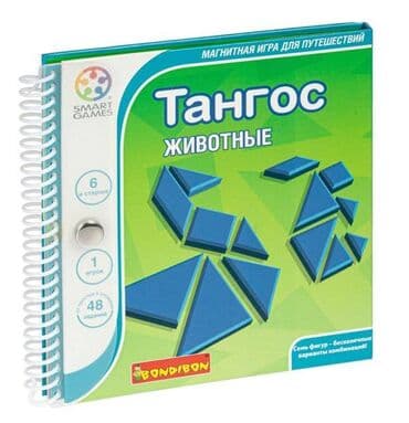 qedimi oyuncaq: Настольная игра-головоломка «Тангос Животные» (Smart Games, Bondibon) — 1