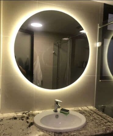 Güzgülər: Güzgü Divar üçün, Dekorativ, Arxa işıqlı — 6