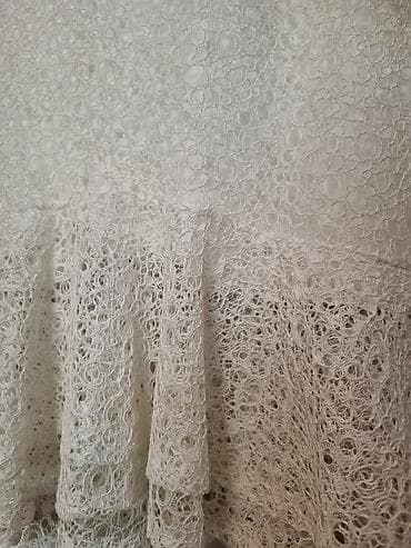 adidas forum: Ağ krujeva midi don - Rəng: krem/ağ - Material: krujeva (üzəri — 3