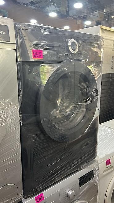 Gorenje ön yükləməli paltaryuyan maşın - Rəng: qara - Ön qapaqlı, iri