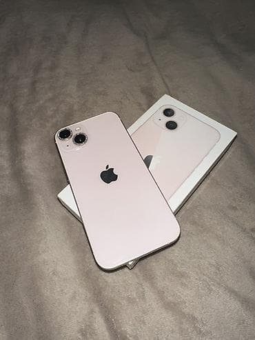 iphone 13 qiymeti 2 ci el: IPhone 13, 128 GB, Çəhrayı, Barmaq izi, Face ID — 1