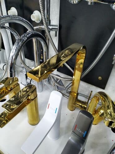 Mətbəx və hamam üçün kranlar – müxtəlif dizayn və örtüklərdə -