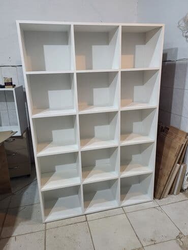 skaflar qiymeti: Ofis sened refleri hundurluk 180 sm Eni 120 sm Derinlik 30 sm Refler — 5