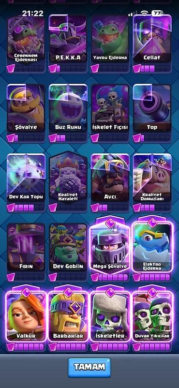 Clash Royale hesabı – “Mirvalex” - Kupa Yolu: 12 772, 30-cu Arena - — 8