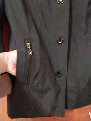 женские плащи турецкого производства: Плащ, XL, цвет - Черный — 6