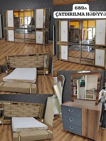 *689₼ yataq desti* *Catdırlma pulsuz* Taxt olçuleri En 3.50 sm uzunlug