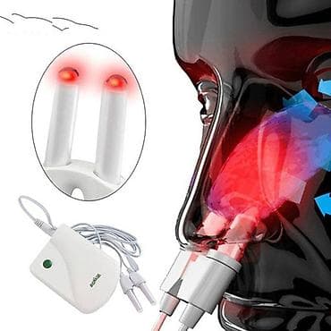 Nitril əlcəklər: Burun üçün lazer müalicəsi cihazı Rinit,sinusit xəstəlikləri zamanı — 1