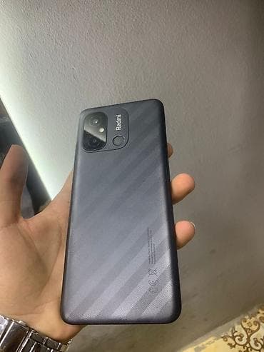 redmi 9a qiyməti: Redmi 12C, 128 GB, rəng - Boz, Barmaq izi — 3