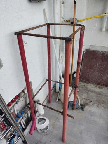 demir listler: Dəmir altlıq. ölçüləri 35*40*105sm. dözümlüdür. Yasamalda yerləşir — 1