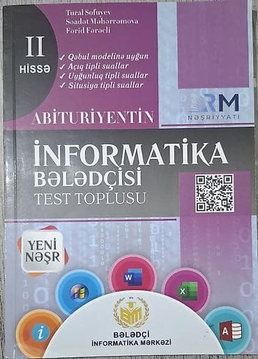 Abituriyentin İnformatika Bələdçisi – Test Toplusu (II hissə)”