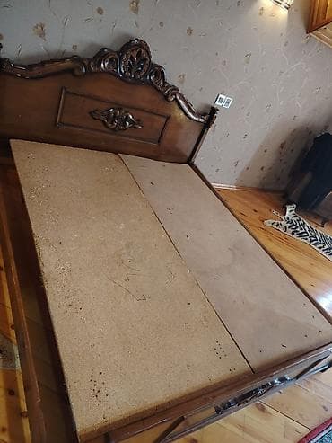 panel radyatir: İşlənmiş, İkinəfərlik çarpayı, Bazasız, Matras ilə, Siyirməsiz — 6