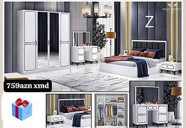 pvc qapi: İkinəfərlik çarpayı, Yeni — 1