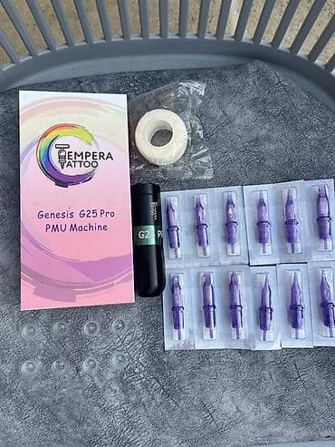 Tempera Tattoo Genesis G25 Pro PMU aparatı satılır. Cəmi 2–3 dəfə — 1