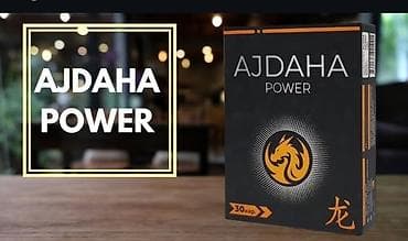 AJDAHA POWER – bitki tərkibli kapsullar Məhsul: AJDAHA POWER Forması