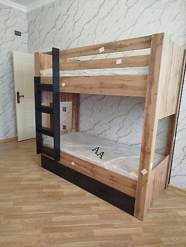 Oğlan və qız üçün, Yeni, Çarpayı, Matras ilə, Siyirməli, MDF