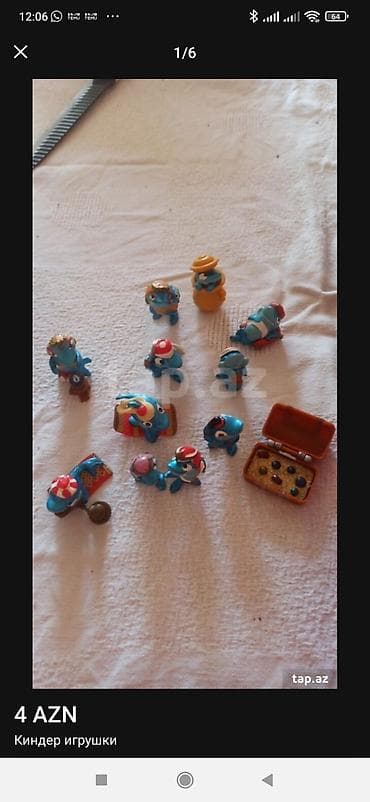 tar satılır: Məhsul: Kinder sürpriz fiqurlarının kolleksiyası Təsvir: - Müxtəlif — 2