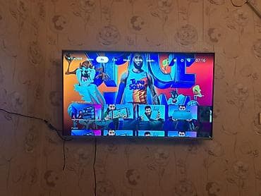 sony playstation 5 baku: Divara quraşdırılmış smart televizor - Böyük ekranlı, nazik çərçivəli — 1