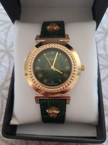 richard mille saat qiymeti: Versace yasil rengli teze saat. Qiymeti 12 azn Qolbağılar 12 — 1