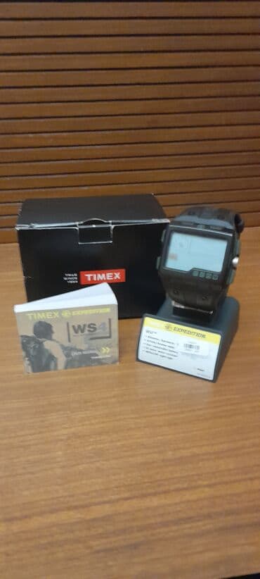 milli ordu forma: İşlənmiş, Qol saatı, Timex, rəng - Qara — 1