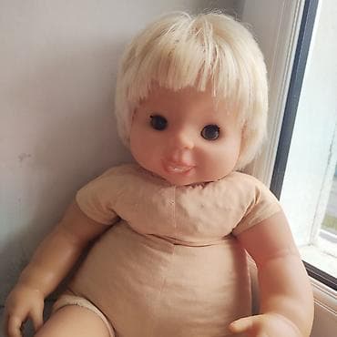 traktor oyuncaq: Kukla gdr vintajnaya 65 santimetrov 1970 god 60 man — 2