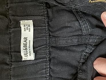 paraşüt şalvar: Şalvar, PULL&BEAR, S, rəng - Boz — 2