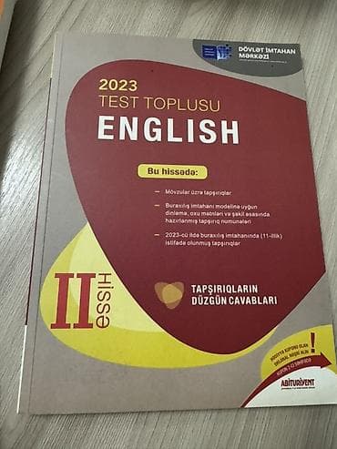 Bu kolleksiya abituriyentlər və tələbələr üçün ingilis dili hazırlıq — 2