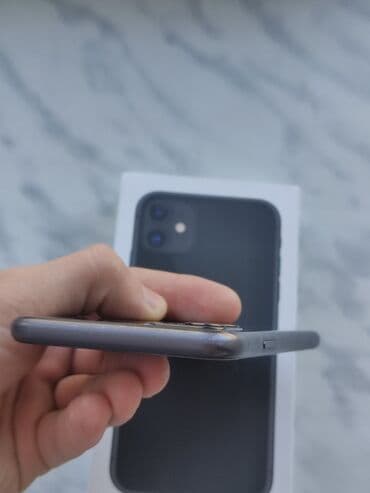 iphone 8 qırıq: IPhone 11, 128 GB, Qara, Face ID — 6