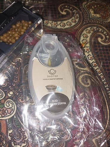 başmaq: Məhsul: DadTop “Iced American Coffee” dadlı kapsullar və JiHO Burst — 1